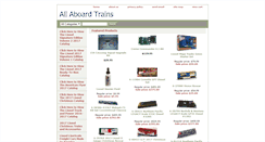 Desktop Screenshot of allaboardtrains1.com